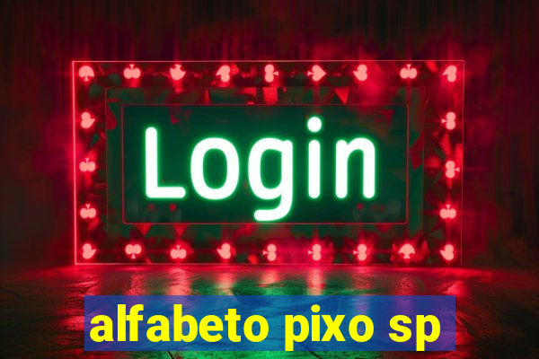 alfabeto pixo sp